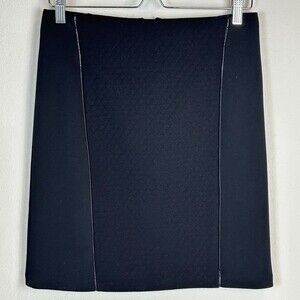 Laundry by Shelli Segal Black Quilted Mini Skirt 2